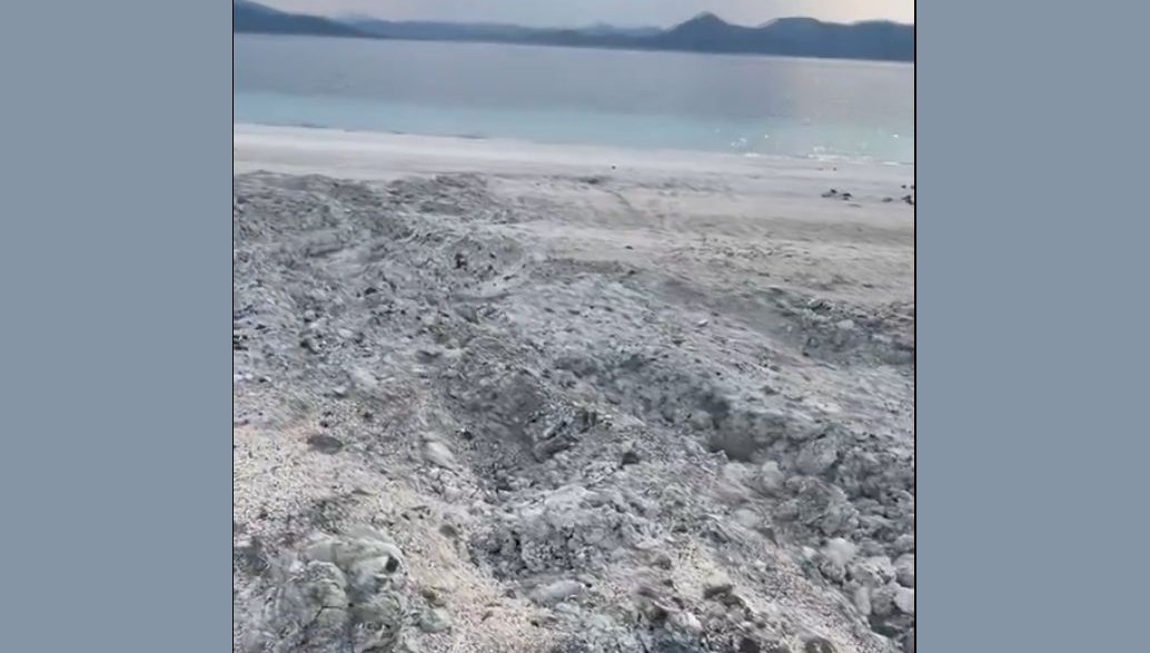 “Salda Gölü sahili kepçeyle tahrip edildi” iddiası: Burdur Valiliği’nden açıklama